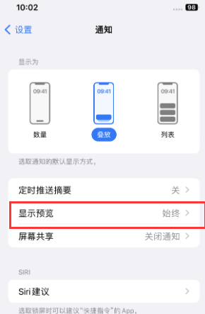 河东苹果售后维修中心分享iPhone手机收不到通知怎么办 