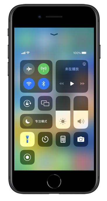 河东苹果14维修分享苹果iPhone 14 Pro手电筒开启方法 